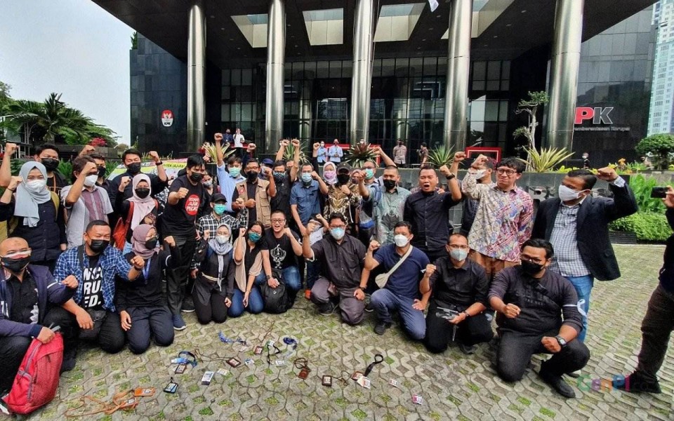 Empat Tahun Terbuang, 57 Eks Pegawai KPK Tagih Janji Pemulihan Hak