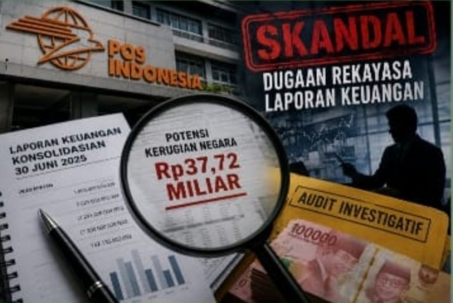 Bongkar Sampai Tuntas! Dugaan Rekayasa Keuangan PT Pos Indonesia Jangan Berakhir di Audit