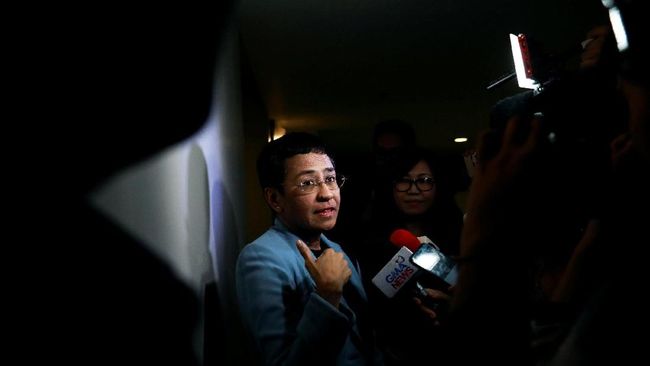 Bos Media Pengkritik Duterte Dibebaskan dengan Jaminan 