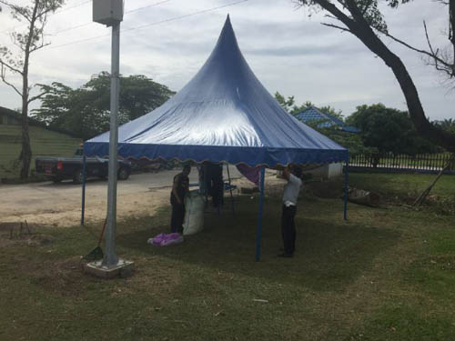 Siaga Arus Mudik dan Balik, Dishubkominfo Mandau Dirikan 4 Titik Posko