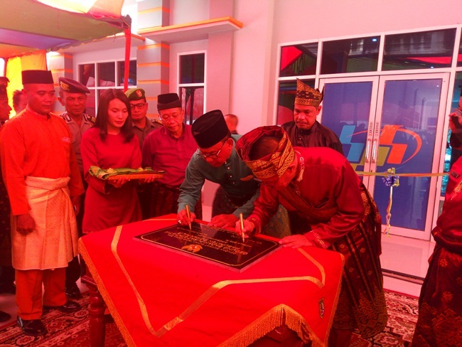 Kepala BPS RI Resmikan Gedung Bernilai Rp1,9 Miliar di Rohil 