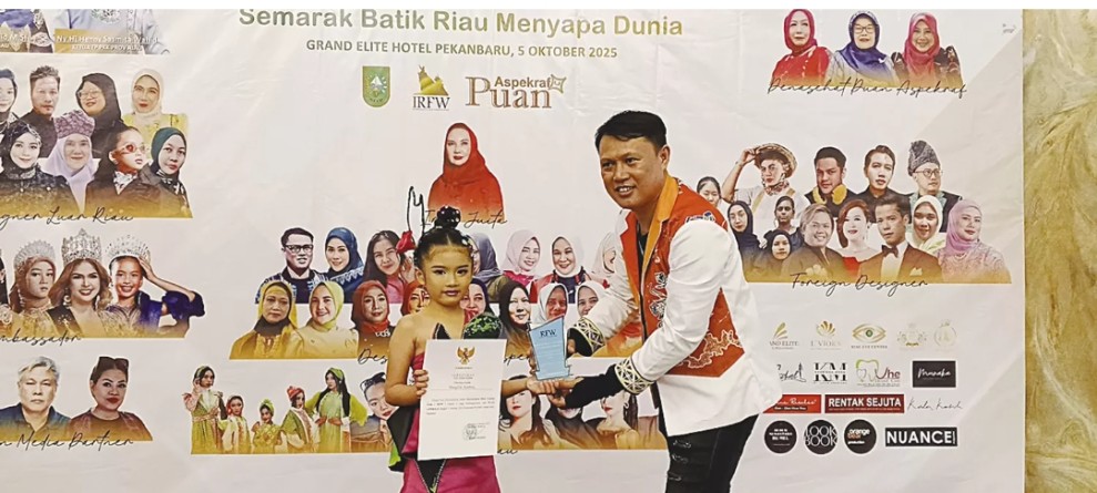 Shaqilla Azzahra, Model Cilik Asal Inhil, Meraih Dua Penghargaan Bergengsi di Ajang Internasional 