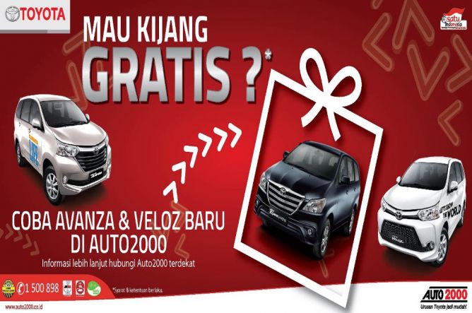 Auto2000 Bikin Test Drive Mobil Berhadiah Mobil