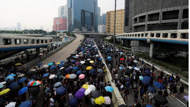 Tak Puas RUU Dicabut, Pedemo Hong Kong Siap Blokir Bandara 