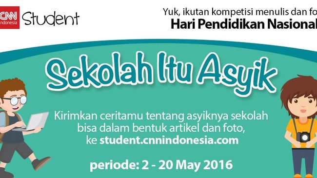 Ayo Ikuti Lomba Menulis dan Foto Hari Pendidikan Nasional