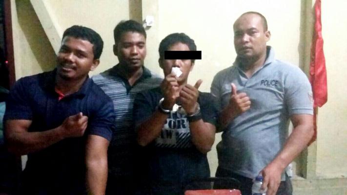 Diintai Terlebih Dahulu, MS Lalu Diciduk Polres Kampar