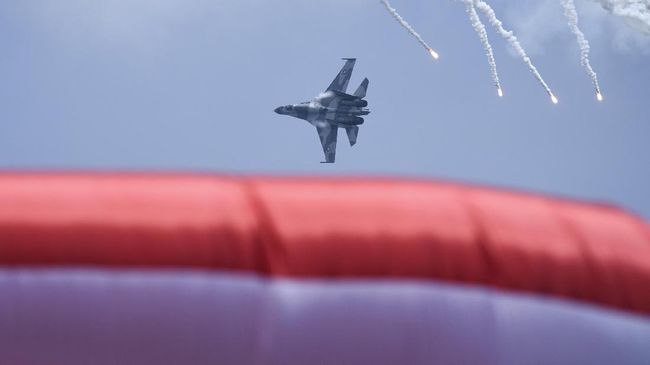 TNI AU Bantah 3 Sukhoi Halangi Pesawat Prabowo Saat Kampanye