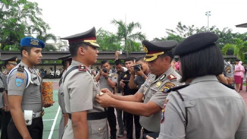 Kapolres Inhil Sertijab 6 Perwira Menengah, Berikut Nama-namanya