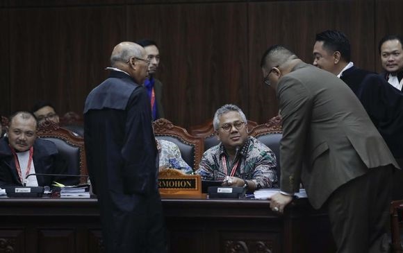 MK Restui Periksa Saksi Sengketa Pilpres lewat Telekonferensi
