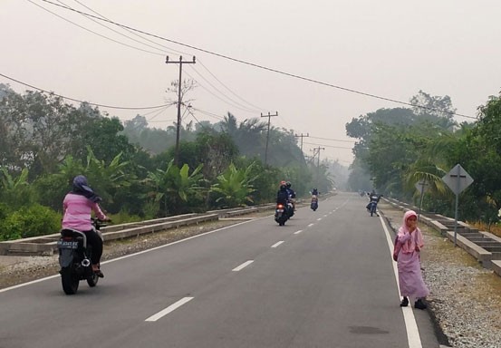 Kabut Asap Makin Pekat di Bengkalis