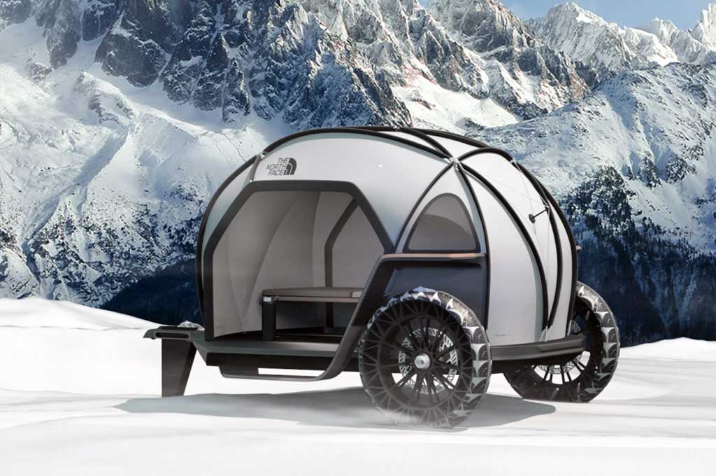 BMW Pamer Konsep Trailer Camping di CES 