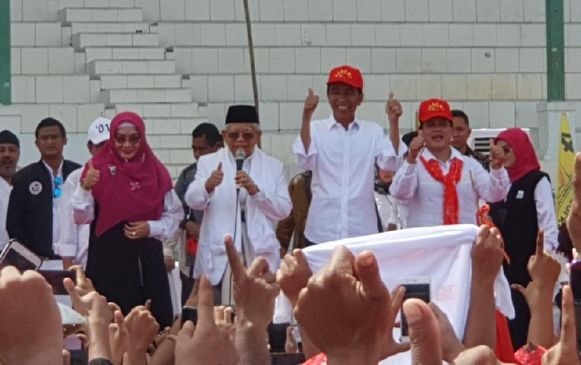 Situng 80 Persen: Jokowi Unggul 16 Juta Suara dari Prabowo