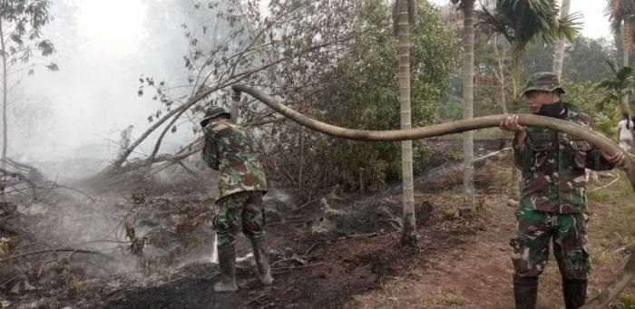 Tiga Hektare Lahan di Dumai Terbakar