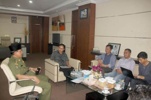 Pemkab Inhil Rencanakan Program Database Pemetaan Desa Online