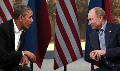 Obama dan Putin Silang Pendapat Soal Suriah 