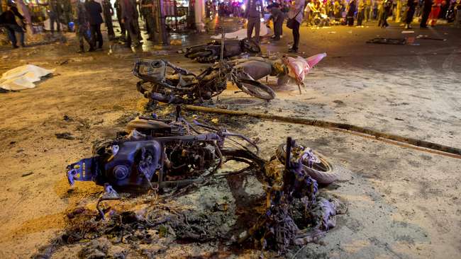 Polisi Bekuk Pria Thailand terkait Bom Bangkok