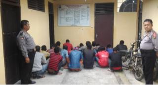 Jajaran Polsek Rambah Gelar Operasi Cipkon dan Pengamanan Preman 