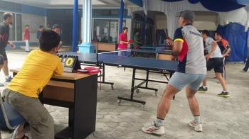 Turnamen Tenis Meja DPD KNPI Kampar Mulai Digelar 