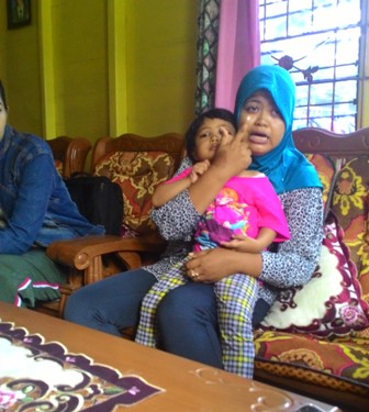 Balita 3 Tahun di Meranti Alami Pecah Pembuluh Darah, Mata Membengkak dan Membiru.