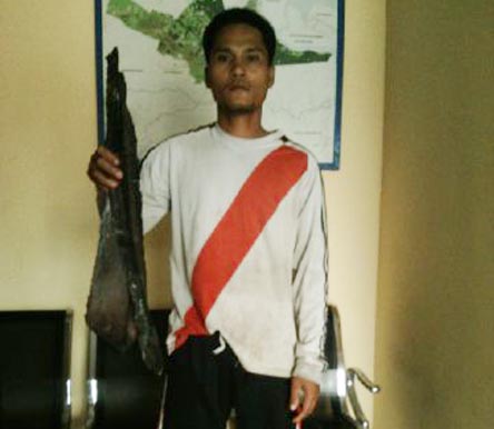 Warga Bakar Tumpukan Pelepah Sawit Ditangkap Polisi di Siak
