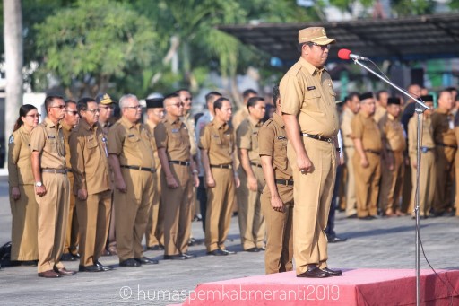 Sekda Meranti Ingatkan Pegawai Terus Tingkatkan Disiplin 