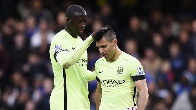 Sikutan Aguero Bikin Reid Tak Bisa Bicara 