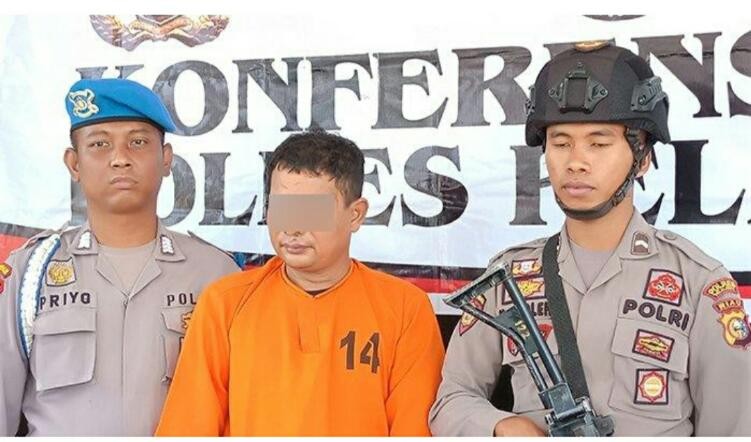Begini Drama Penangkapan Tersangka Pemilik 2 Kg Sabu di Pelalawan