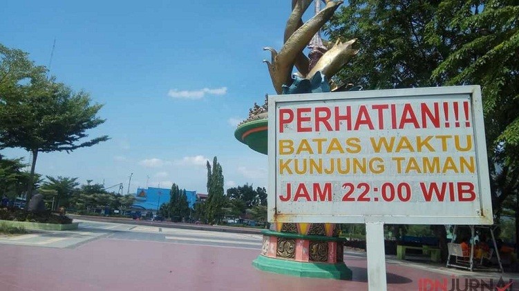 Jam Kunjungan ke RTH Dibatasi, Hanya Boleh Sampai Pukul 22.00 WIB 