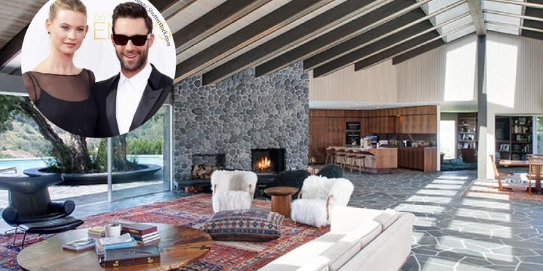 Adam Levine Jual Rumah Berelevator Rp230 Miliar