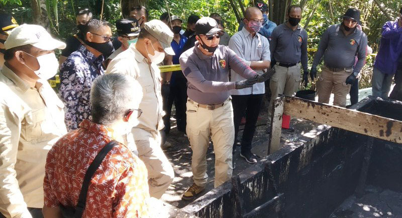 Kilang Penyulingan Minyak Ilegal Dumai Dibongkar