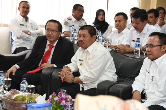 Bupati Bengkalis Hadiri Proses Penilaian Akreditasi RSUD Mandau