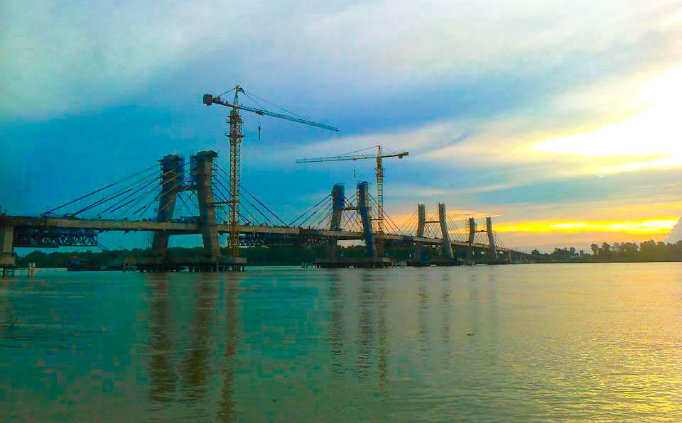 Jembatan Pedamaran Penghubung Jalan Pesisir 