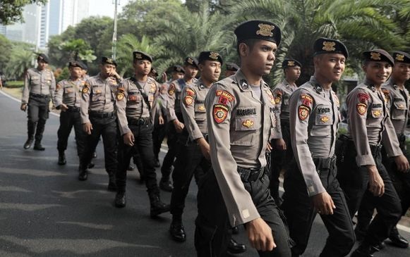 Ribuan Personel Polri-TNI Hadiri HUT Bhayangkara di Monas