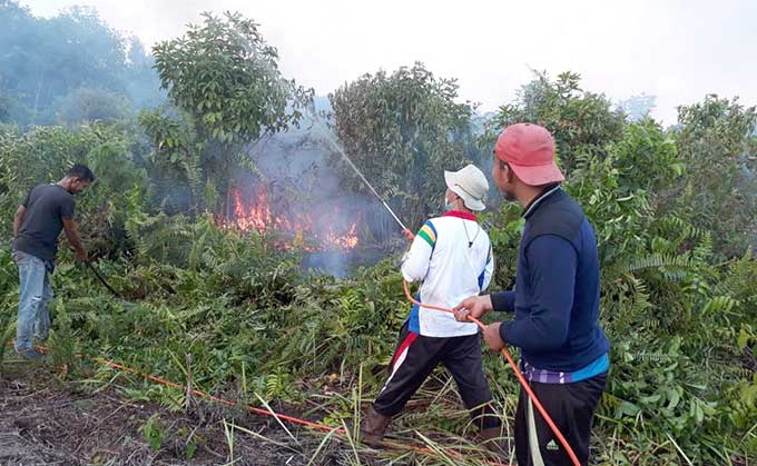 Karhutla Terus Meluas, Siak Mulai Berasap