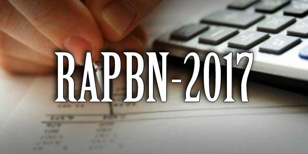 RAPBN 2017 dan Konsolidasi