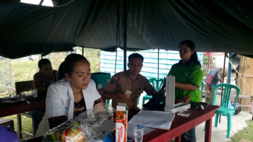 Masyarakat Kuansing Rasakan Manfaat Posko Kesehatan PT RAPP