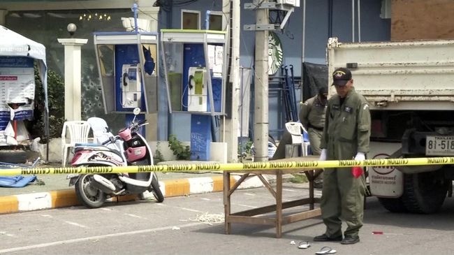 Kepolisian Thailand Tahan Dua Orang Terkait Ledakan Bom 