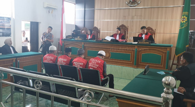 Empat Kurir Sabu 43 Kg Divonis Mati PN Bengkalis