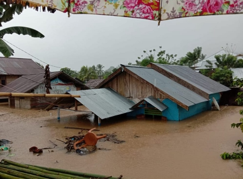 Kabupaten Bolaang Mongondow Dilanda Banjir dan Longsor