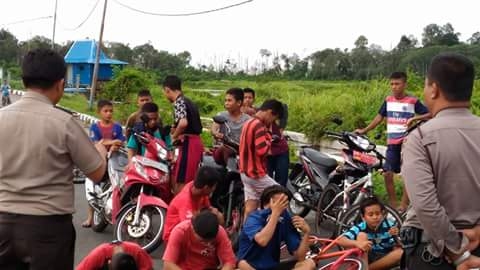 Nekad Mandi di Waduk Beraliran Listrik Tegangan Tinggi, PDAM Cabang Bengkalis Akhirnya Bawa Polisi 