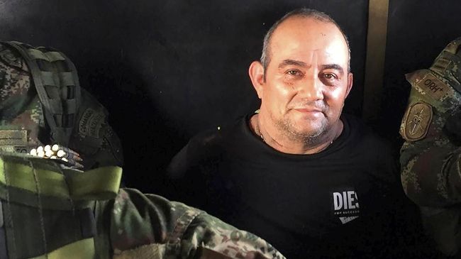 Polisi Tangkap Raja Narkoba Kolombia Otoniel