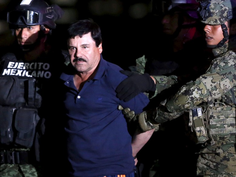 Meksiko Ingin Ekstradisi El Chapo ke AS Januari 2017