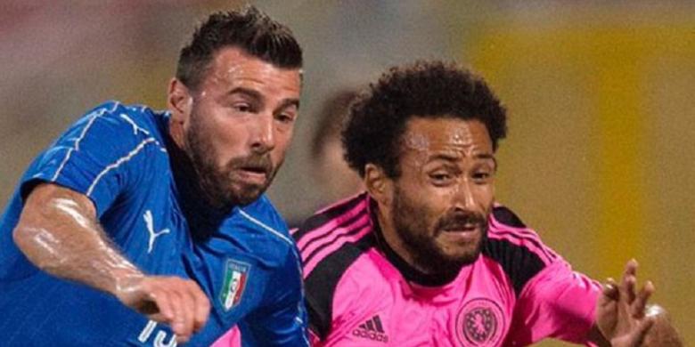 Italia Petik Kemenangan Tipis atas Skotlandia 