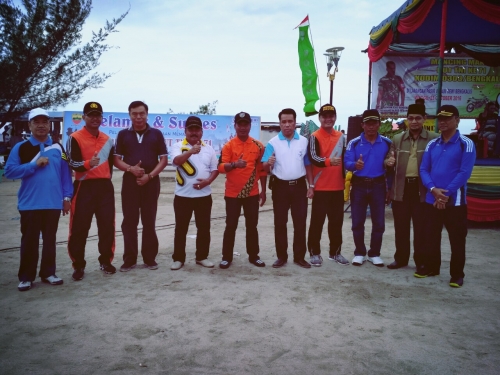 Meriahkan HUT TNI, Dandim Bengkalis Taja Lomba Mancing