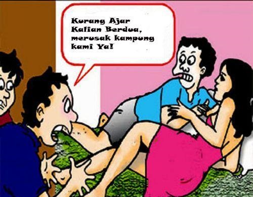 Bugil di Kontrakan, Pasangan Mesum Digerebek Massa