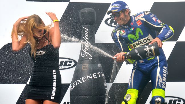Hoki Kedua Rossi di MotoGP 2016 