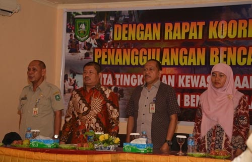 Bupati Bengkalis Buka Rakor Penanggulangan Bencana Alam