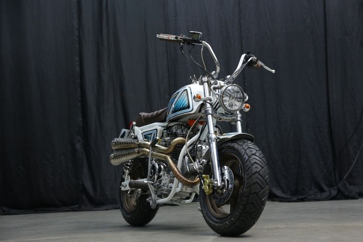 Ketika Honda Monkey Dijejali Mesin L-Twin 