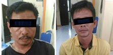 Bawa 13 Paket Sabu, PNS Diskoperindag Rohul dan Temannya Ditangkap 