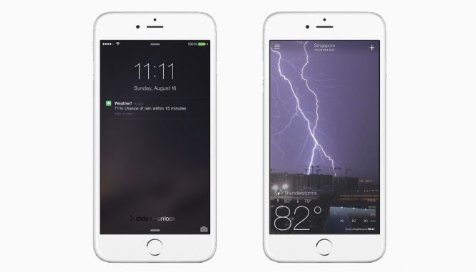 Yahoo Weather Dapat Prediksi Hujan dan Salju 